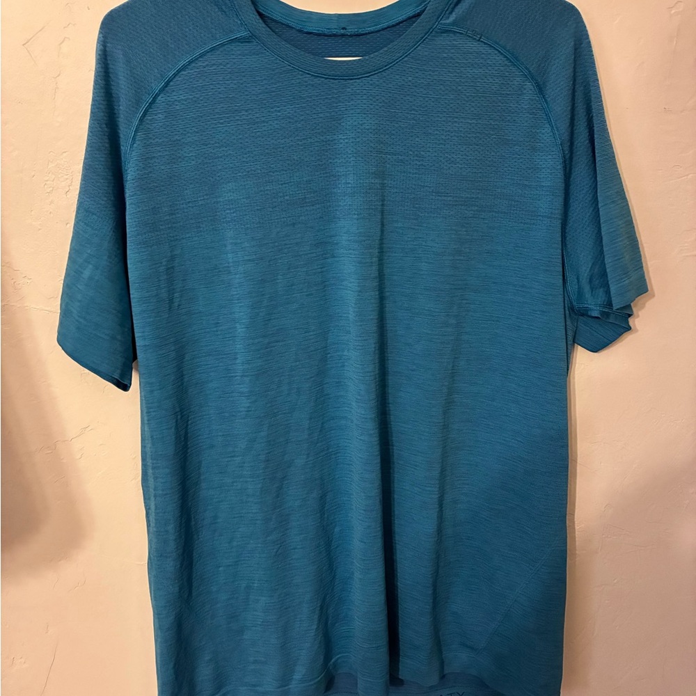 lululemon athletica Teal Short Sleeve Tee